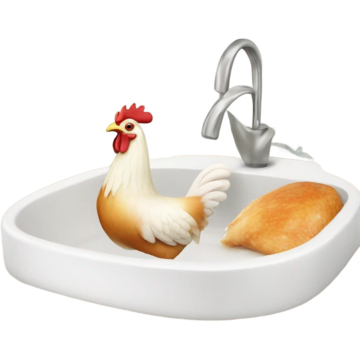 Chicken Breast In the Sink emoji