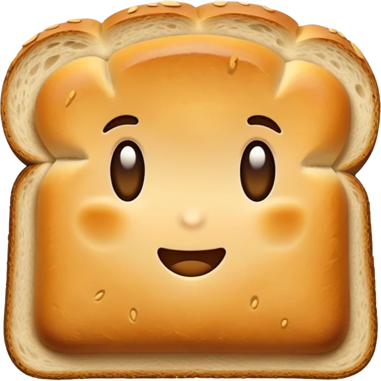 One piece of bread emoji