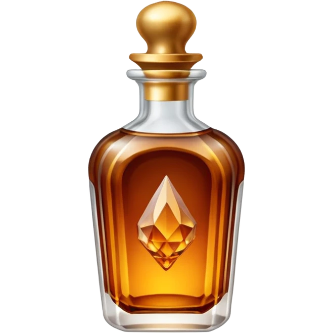 crystal luxurious embalming fluid elixir bottle emoji