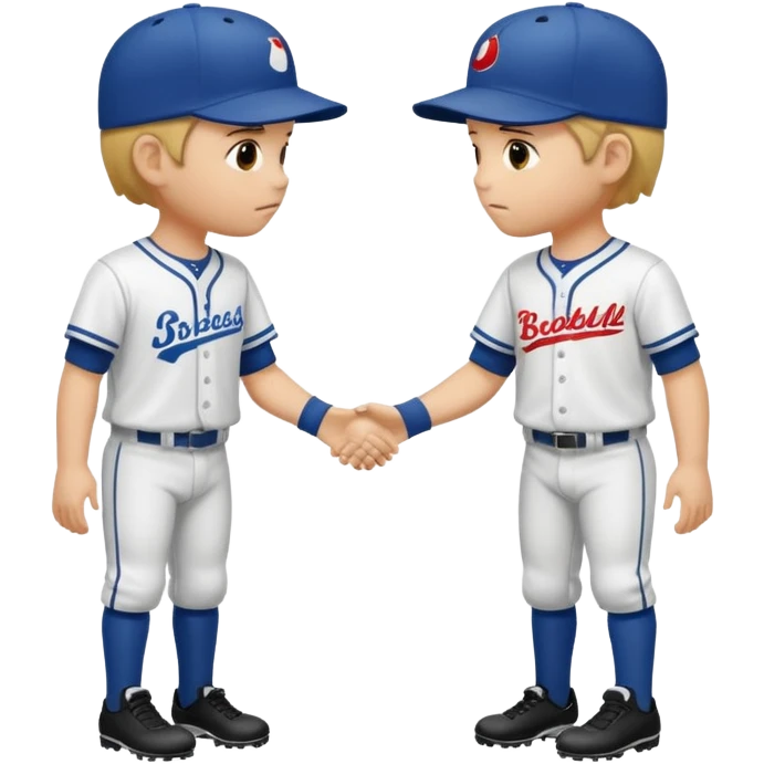 quiero dos equipos enemigos de baseball  emoji