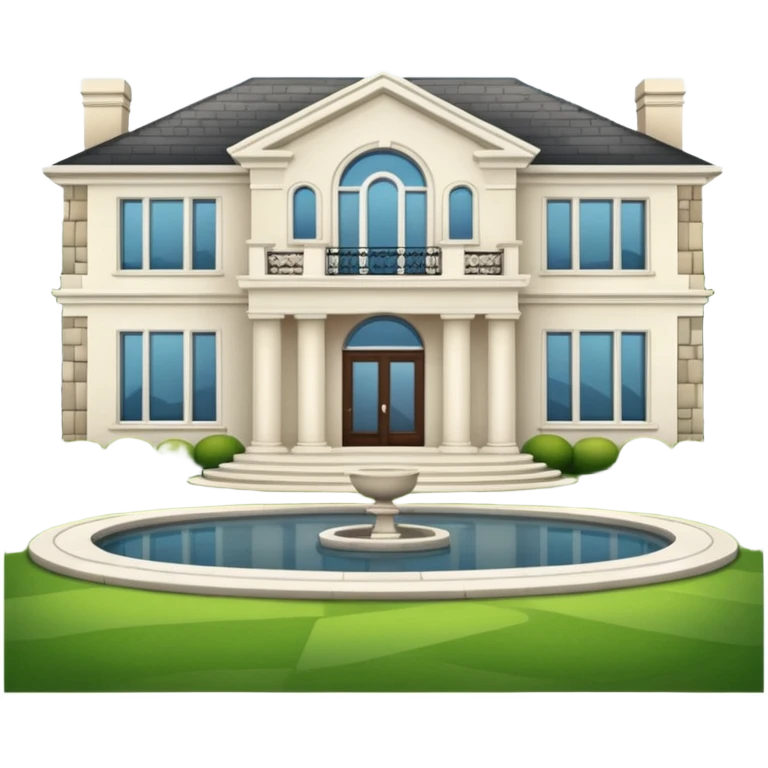 luxury mansion emoji