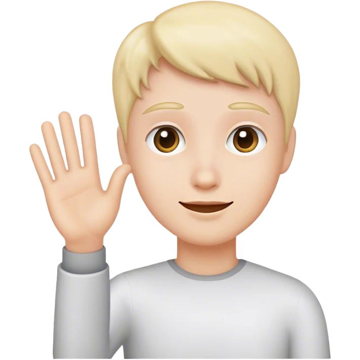 Bye emoji
