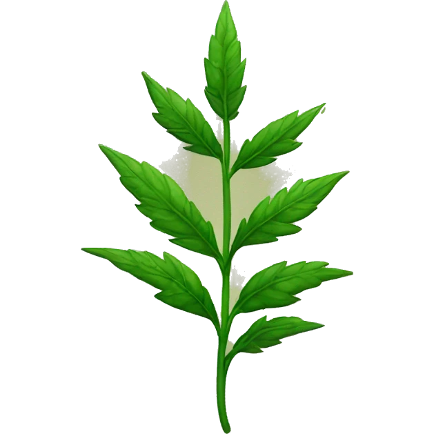 Weed plant emoji emoji