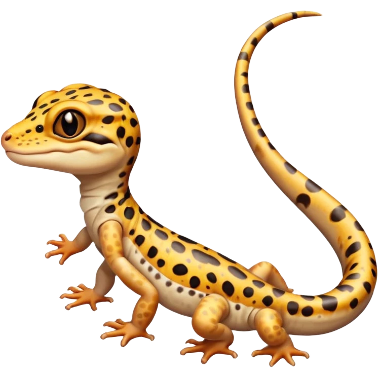 Leopard gecko emoji