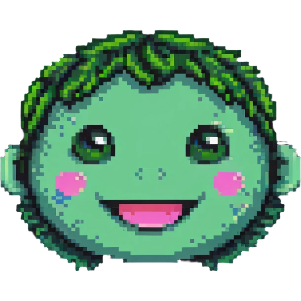 cheerful face emoji