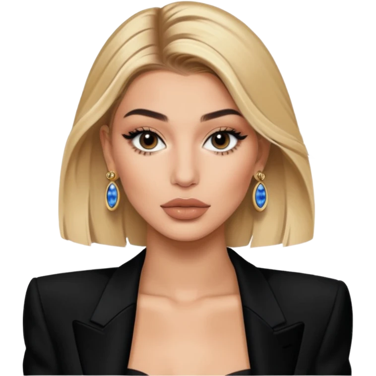 hailey bieber met gala ysl emoji