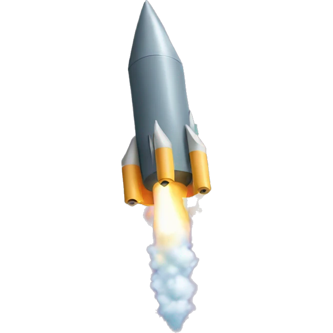 missile isometric emoji