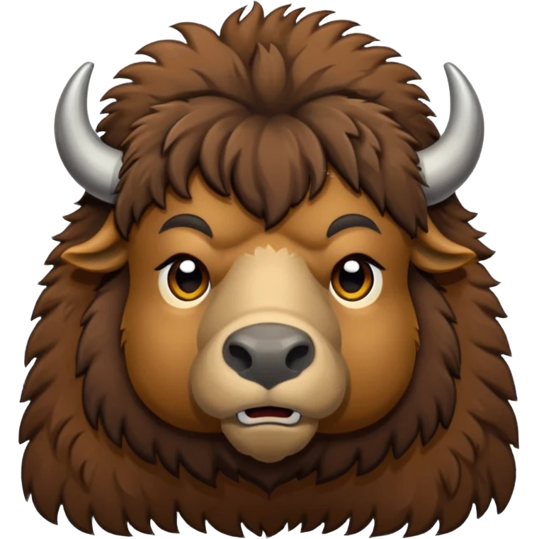 american bison emoji
