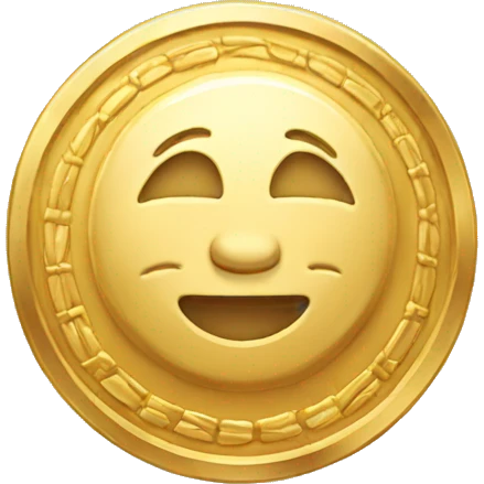 golden coin emoji