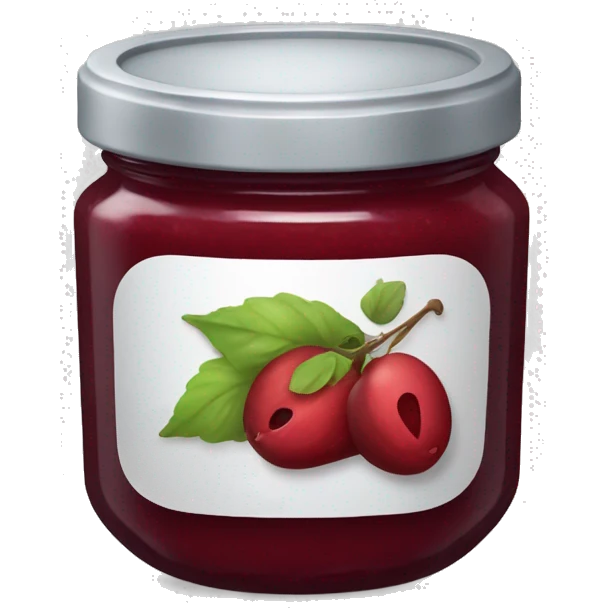 Confiture de fruit rouge emoji