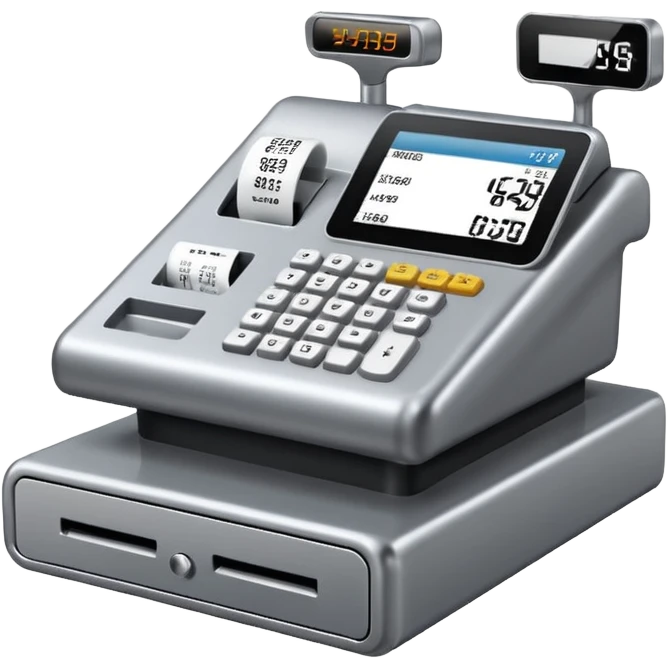 modern cash register emoji
