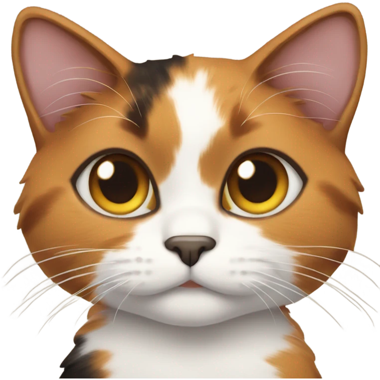 Calico cat emoji