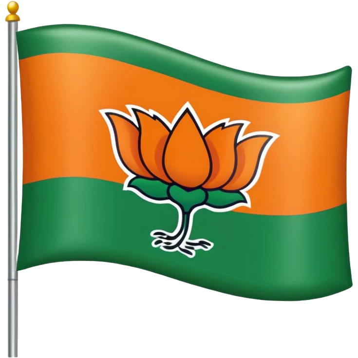 Bjp  flag emoji emoji