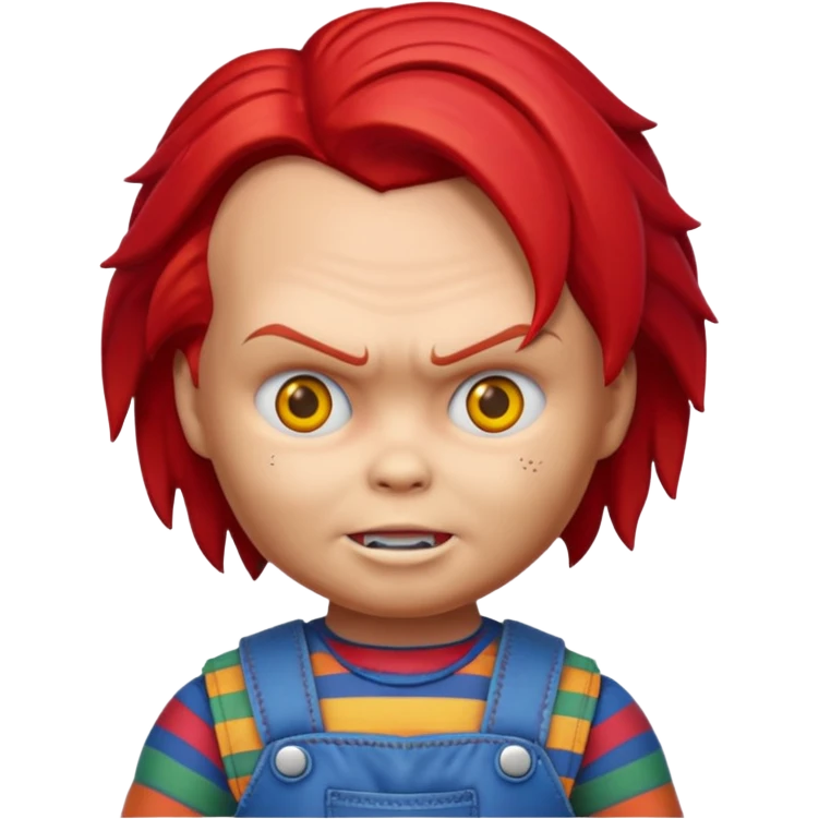 Un emojin de chuky emoji