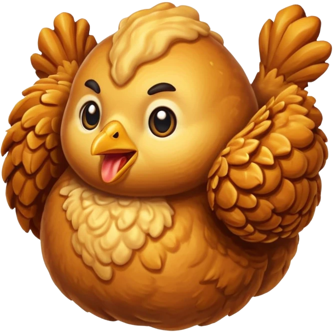 fried chicken emoji