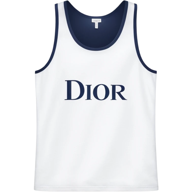 tank top with Dior on it emoji