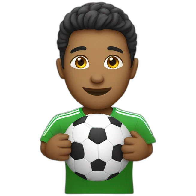 soccer fan emoji