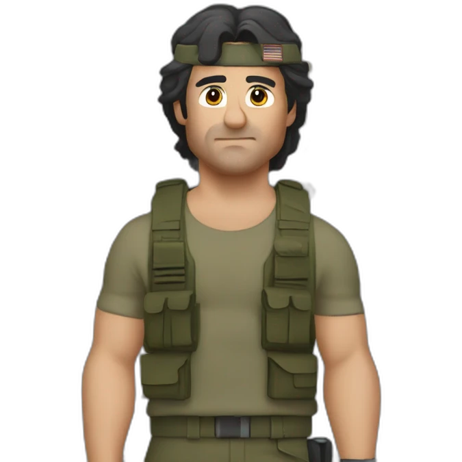 John Rambo emoji