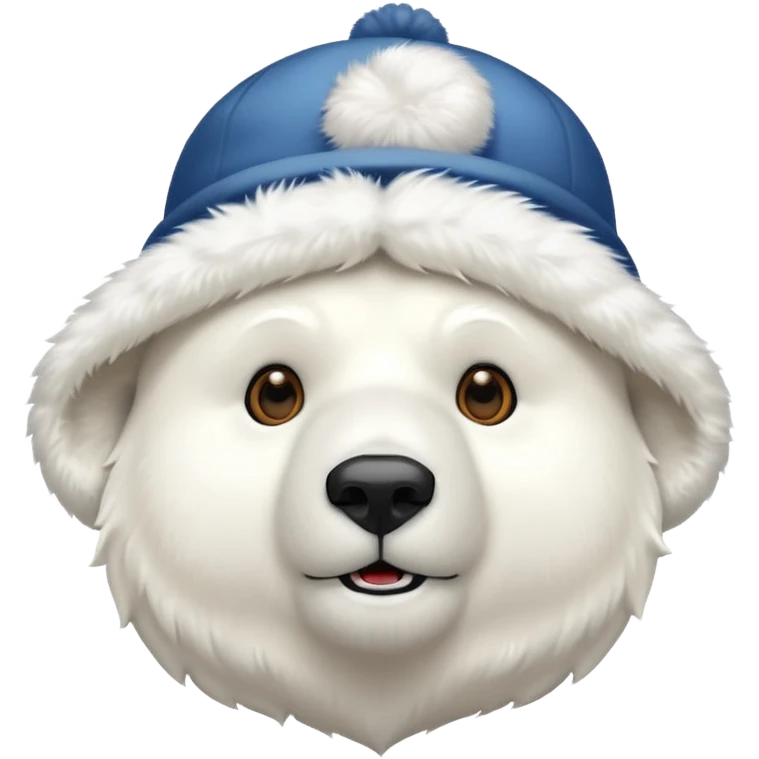 polar bar with hat emoji