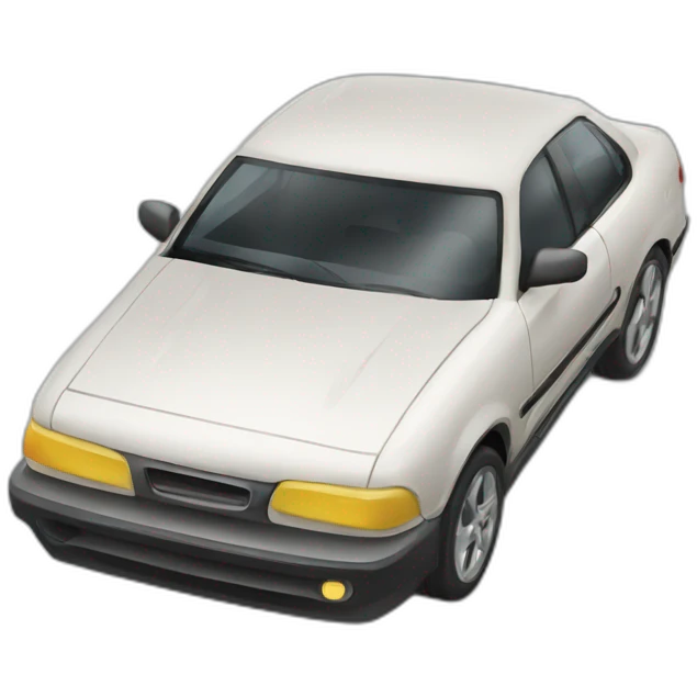 Car that drives fast emoji