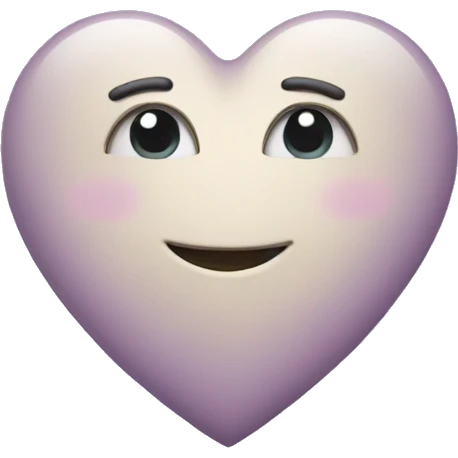 lavender heart emoji