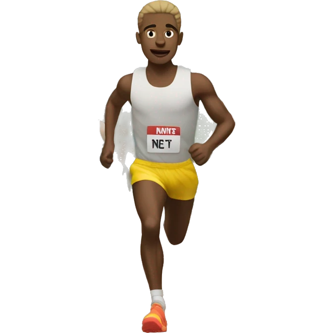 openly gay runner who is WHITE emoji