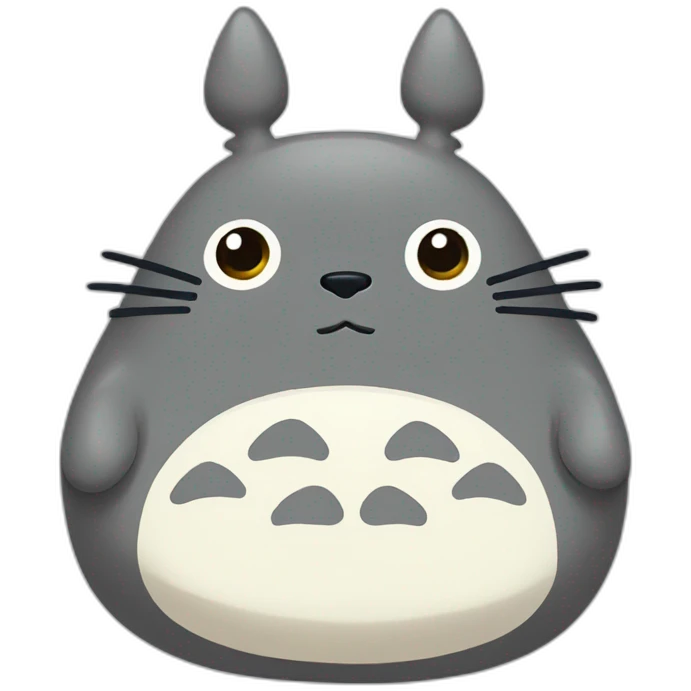 totoro face emoji