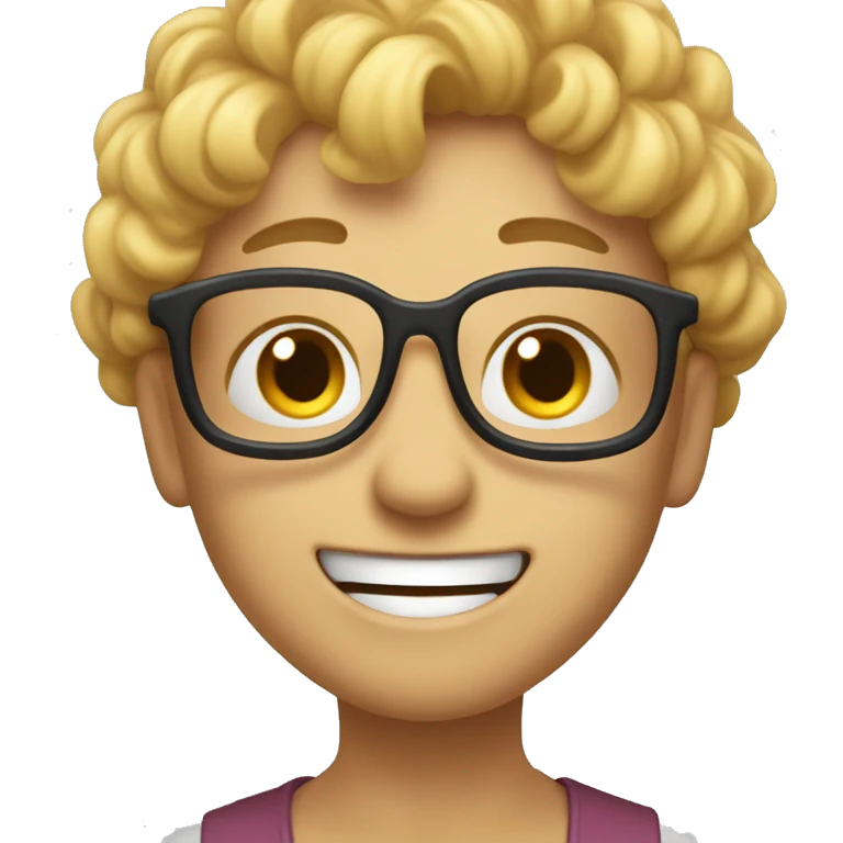 make me an emoji with a unique character that expresses joy emoji