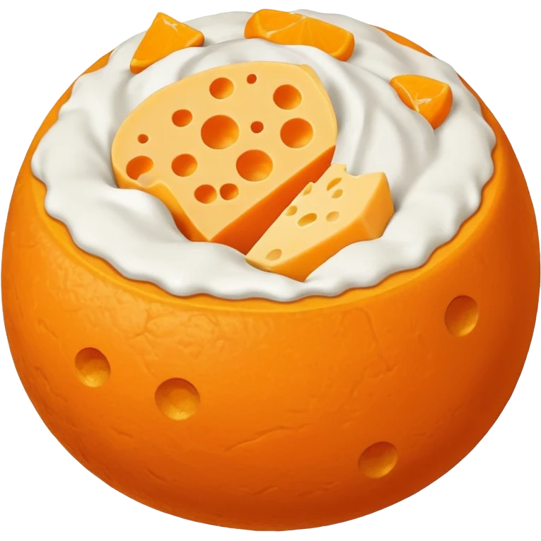 Cheeseball  emoji