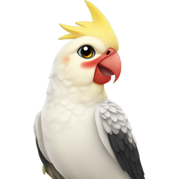 cockatiel bird emoji