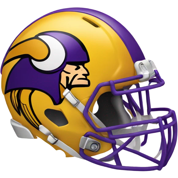 Minnesota Vikings helmet emoji