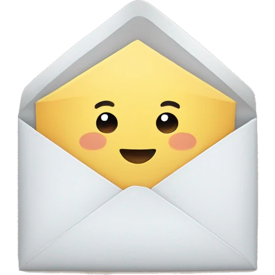 Cute envelope  emoji