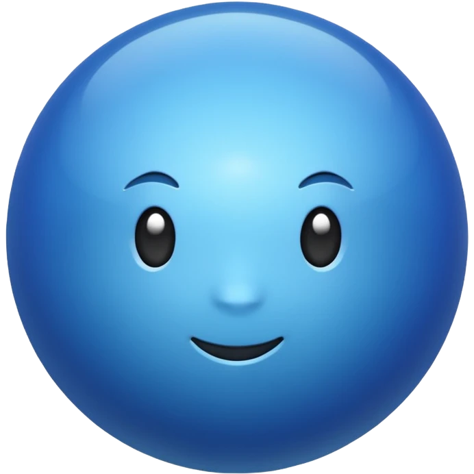BLUE emoji