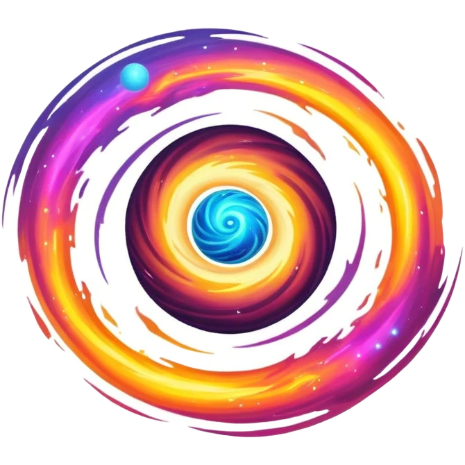 glowing quazar planet emoji