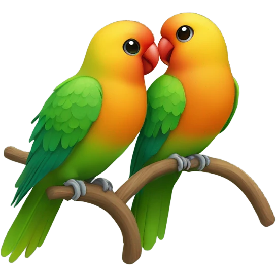 lovebirds emoji