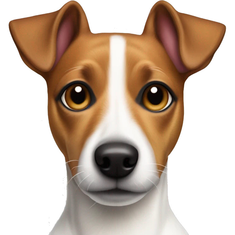  jack russell tutto bianco pinscher emoji