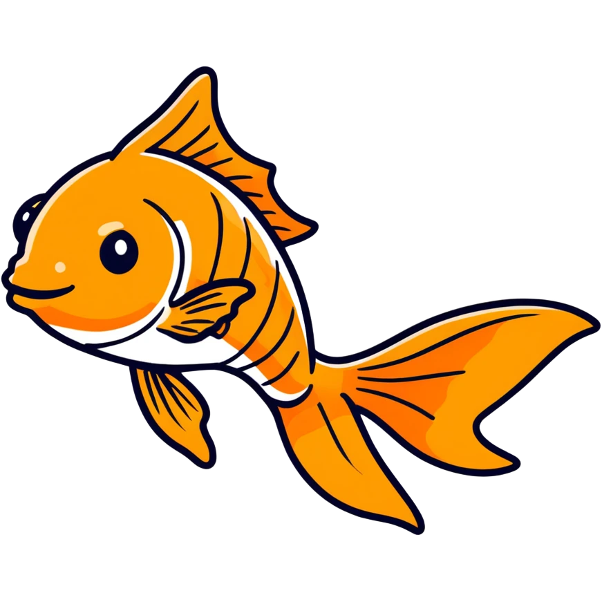 10 year old goldfish emoji