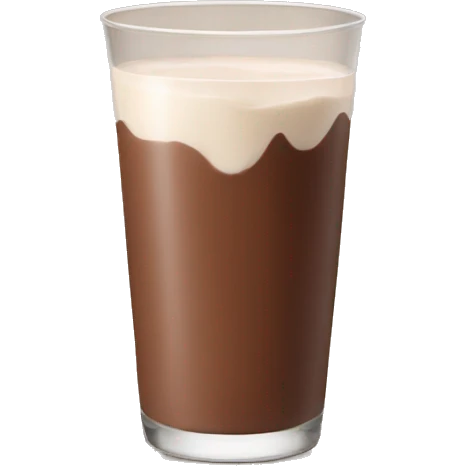 chocolate milk  emoji