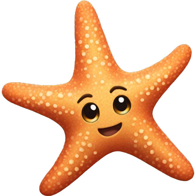 a starfish emoji