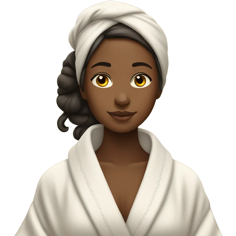Girl on the spa emoji
