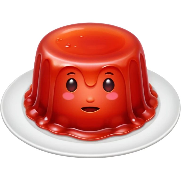 jelly on a plate emoji