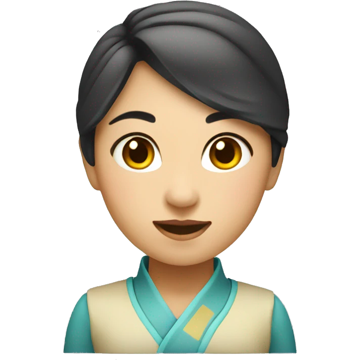 Chinese bartender girl emoji