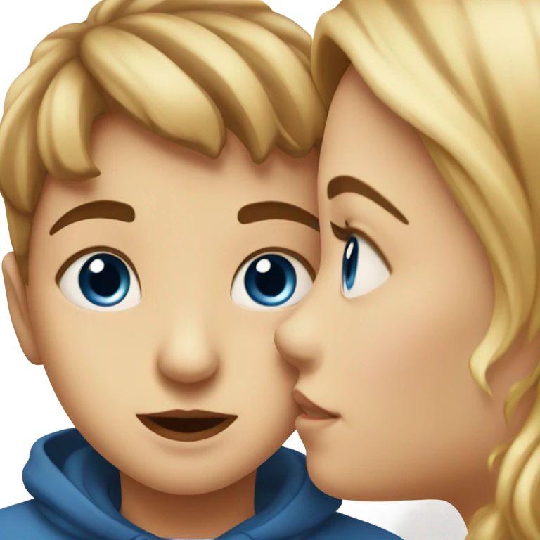 girl hazel eyes kissing home alone boy eyes blue emoji