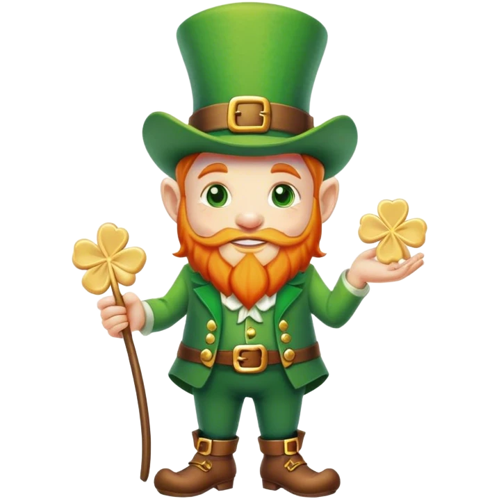 The “Lucky Charms” leprechaun Lucky emoji