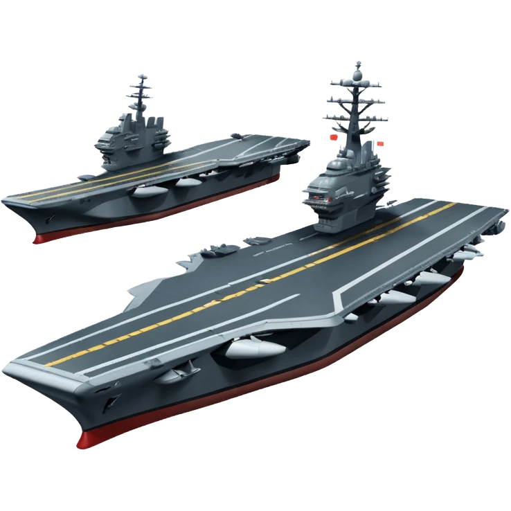 an aircraft carrier with fighter jets emoji