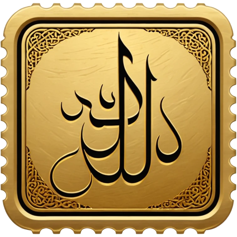 Stamp of Inshallah emoji
