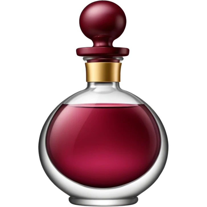 burgundy luxury perfume emoji