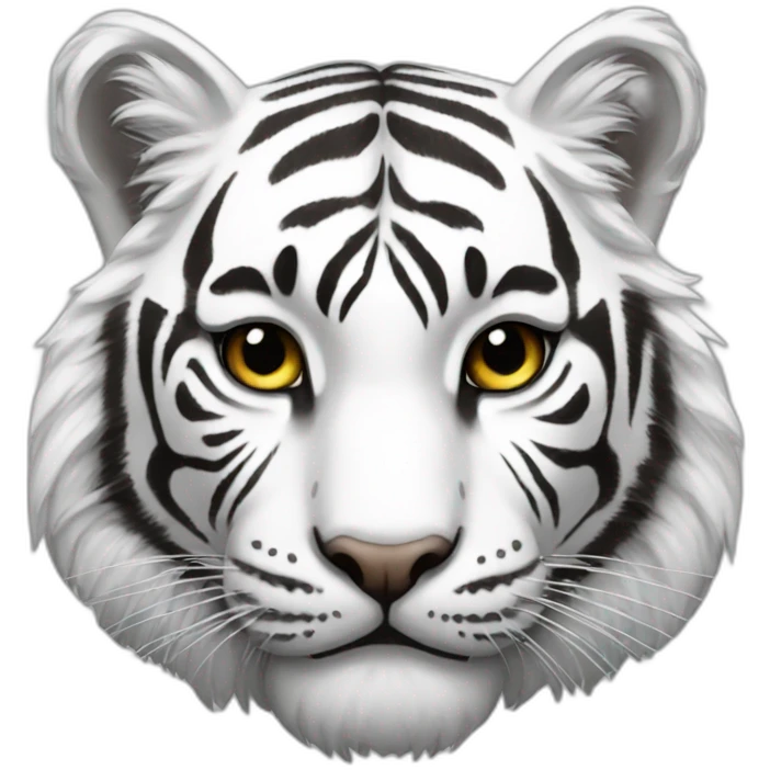 White Tiger emoji