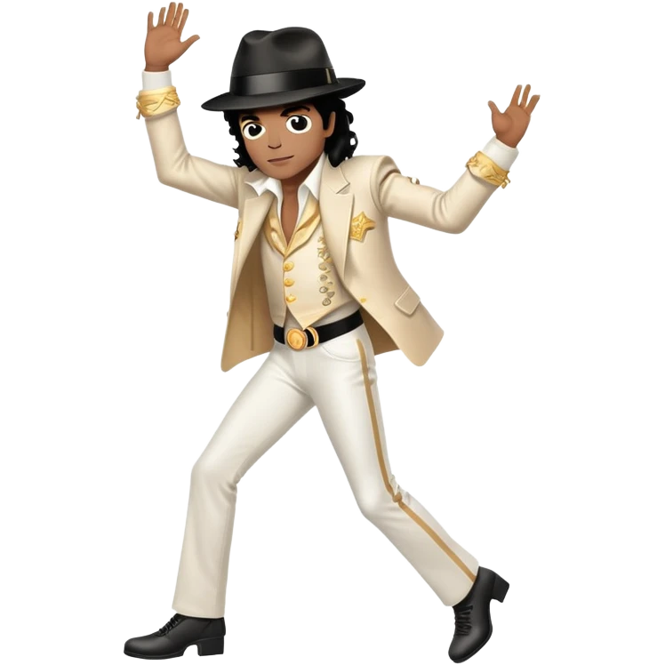michael jackson moonwalking emoji