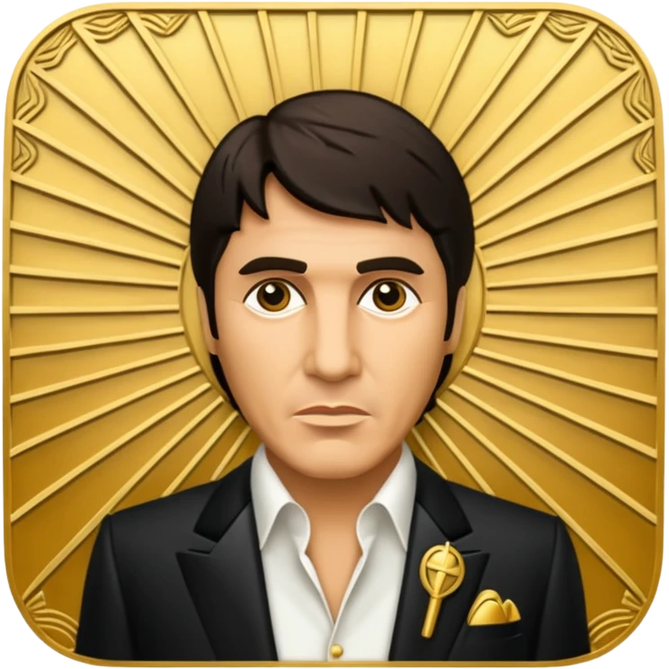 Tony Montana logo moovie emoji